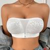 Invisible Strapless Plus‑Size Bra Thin Non‑Slip Seamless Bandeau Lingerie Lifting Anti‑Sag Minimizer Push‑Up for Large Bust