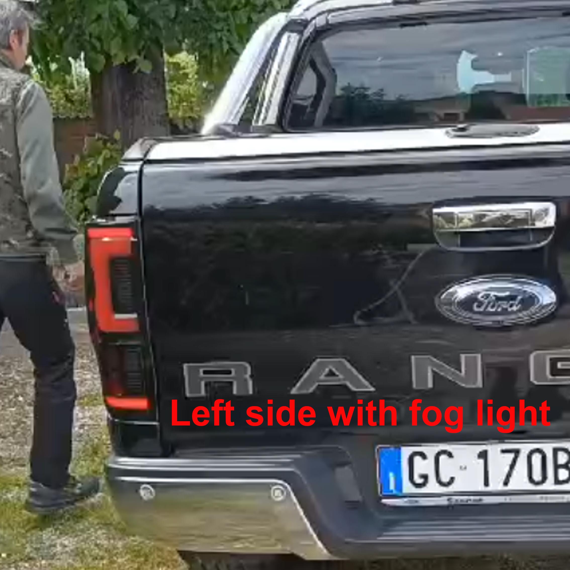 

Задние фонари с функцией противотуманного света для Ford Ranger T6 T7 T8 2012-2025 Wildtrak XLT XLS XL Указатель поворота Стоп-сигнал Задние фонари