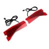 1 Pair Electric Scooter Turn Signals Indicator 10 Inch High Brightness Shockproof Red Scooter Turn Signal Light
