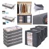 Transparent Bed Bottom Storage Box, Foldable Cotton Quilt Bag, Clothing Storage Bag, Household Wardrobe Clothes Storage Dustproof Sorting Bag