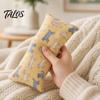 Independent Play Cat Toy Cuddle Pillow Toy, Catnip with Silver Vine, Crinkle Kitten Kicker Rustling Scratch Cute Print Snuggle for Indoor Cats Biting