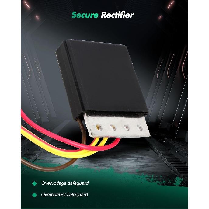 SCITOO Voltage Regulator Rectifier 2004 for Polaris ATP 500 2003 for Polaris Magnum 500 Scrambler 500 2003-2004 for Polaris Sportsman 400