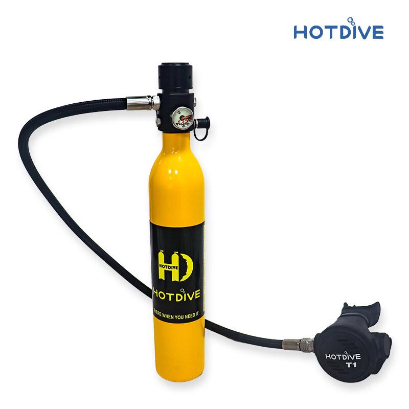 HOTDIVE Portable Scuba Tank & Regulator Set