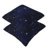 Constellation Star Clusters Galaxies Print Halloween 2 Pcs Square Pillowcase Pillow Cover Cushion Throw Pillow For Home