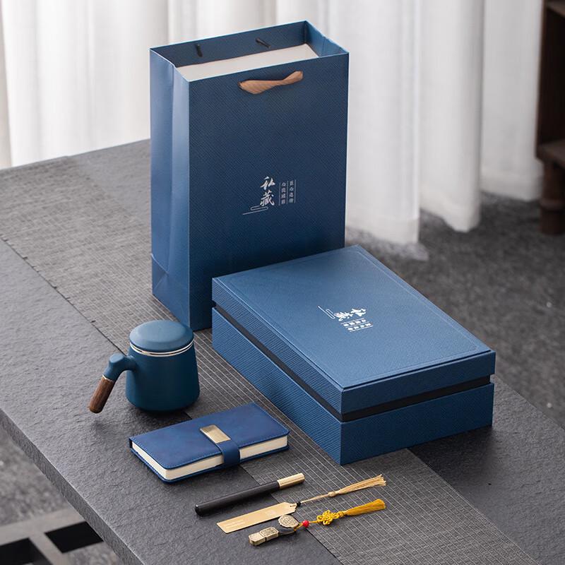 Cha Xun Ceramic Water Cup & Notebook Gift Set