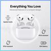 Fourth Generation Air 4 True Wireless Earbuds Bluetooth 5.3 ANC Noise Reduction Headset Instant Connection Clear Voice Call Earphones
