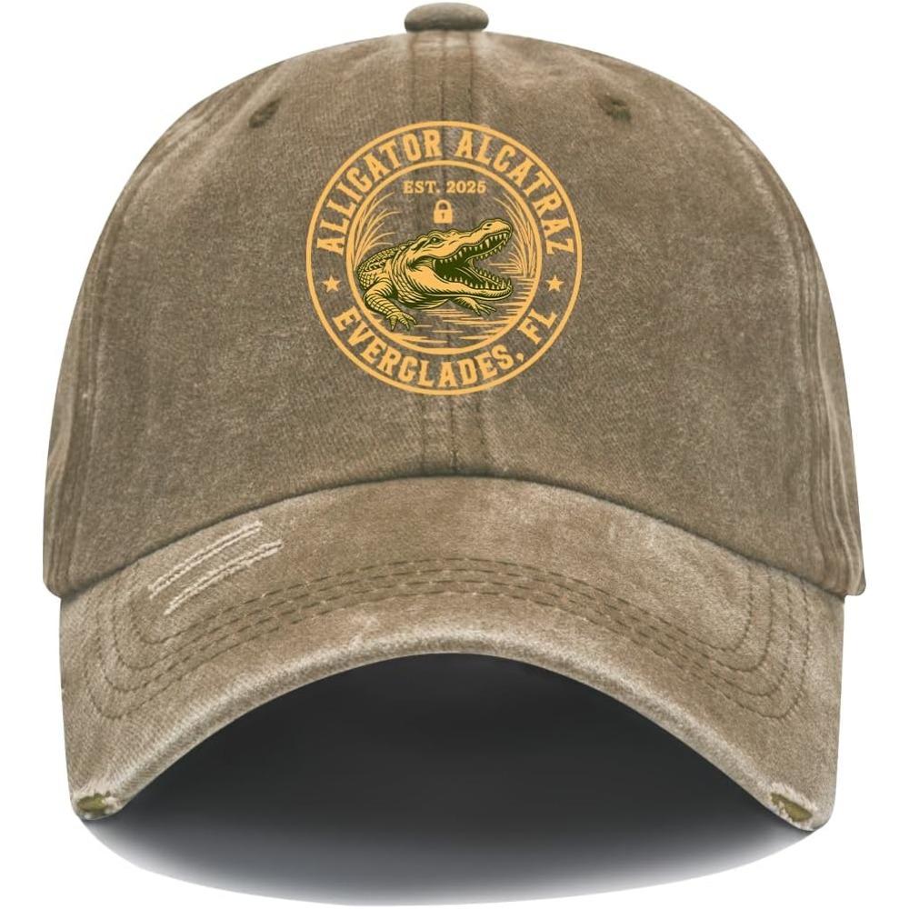 Alligator Alcatraz Hat, Alligator Alcatraz Cap