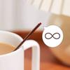 Brown Coffee Straw Anti-scalding Drinking Straw Commercial Coffee Stirring Stick  Party