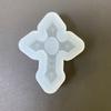 Quicksand Jewelry Pendant Mold Selectable Straped Crosses Shape Silicone Molds for Quicksand Crosses Pendants