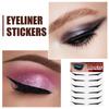 5 Pairs /6 pairsFake Glitter Eyeliner Sticker Self-adhesive Party Makeup Eyeliner Sticker Magic Double Eyelid Tape Cat Eye Makeup Cosmetic Tools