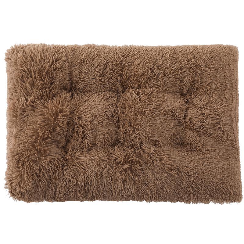 Plush Winter Warm Pet Bed: Cozy Cushion for Dogs & Cats