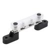Bus Bar Stud Terminals - Qiilu 100Amp 12~48V 4 Stud Bus Bar Electrical Terminal Junction Block