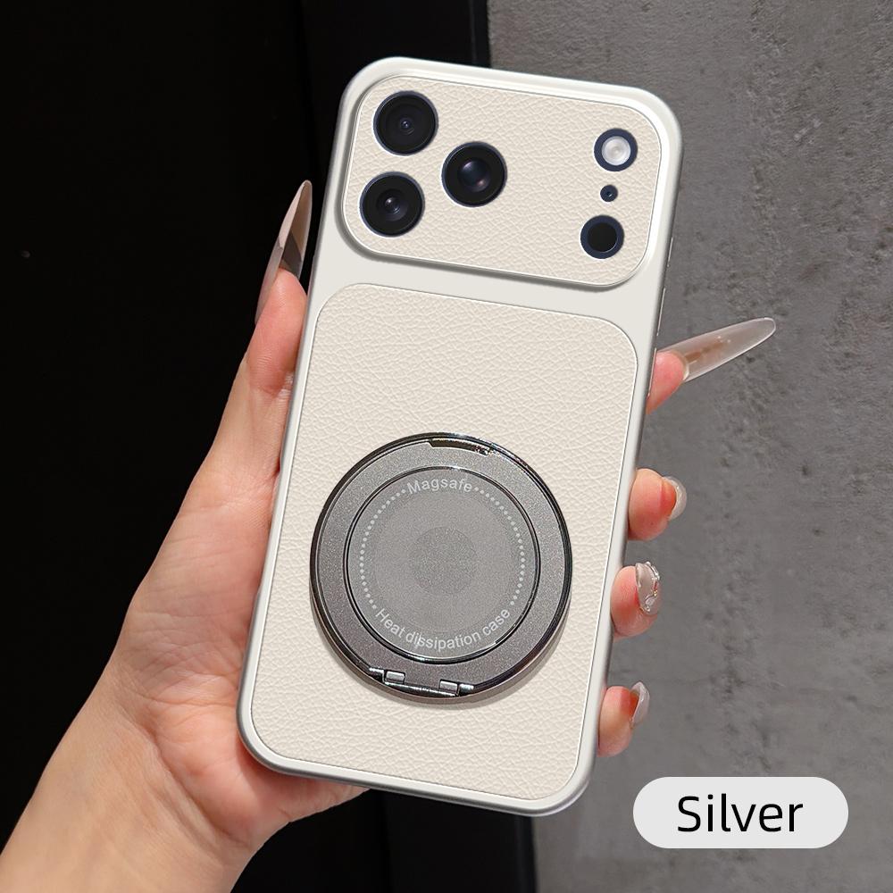 Phone Case For VIVO S60 S50 S30 Pro Mini S20 S19 S18 S18E S17 S17E S16 S16E 5G with MagSafe Ring Stand Cover