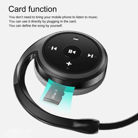 A23 Wireless Earphone HiFi Sound Noise Reduction Portable Bluetooth-compatible 5.0 Ear Hook Running Earbud for Sports