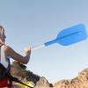 Kayak Paddle Float Boat Aluminum Alloy Supplies Oars Canoeing for Ribbed Blade