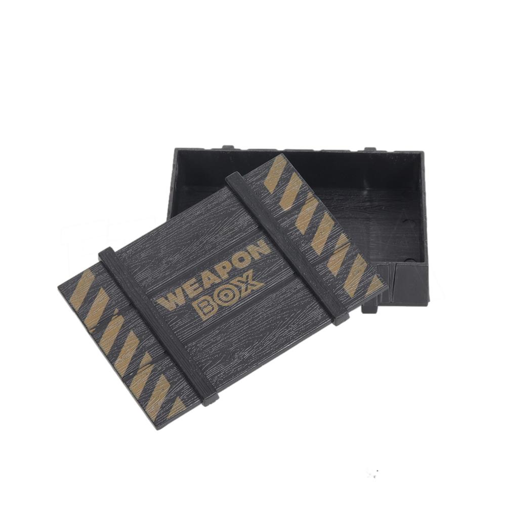 1/10 Scale Accessories Mini Rifle RPG-7 Weapons Box for 1:10 RC Crawler TRX4 D90 TF2 SCX10 CC01 Simulation Decoration Toy