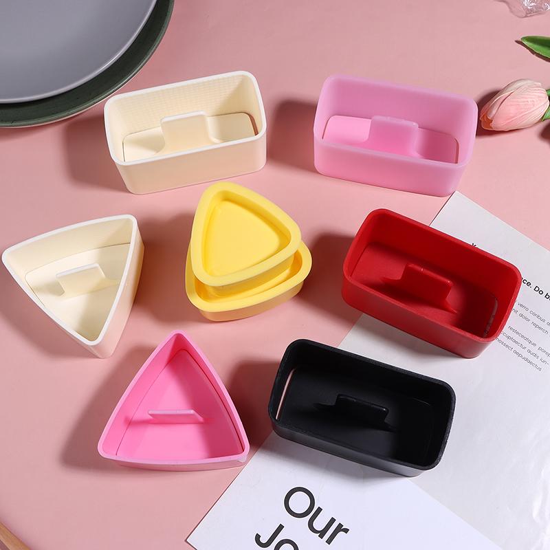 Gjør-det-selv Sushiformer Matpresse Non-stick Rektangulær Trekantet Sushilager Verktøysett Kjøkken Bento Risballsett