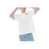 Calvin Klein Color Block Letter Print Comfortable Short Sleeve Crew Neck T-Shirt Men Tops White J400168-YAF