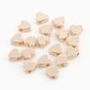 10pcs Copper Beads Charms Cross Heart Star Moon Beads Plated Crafts Color Retention Beads for Jewelry Making Diy Bracelet Necklace