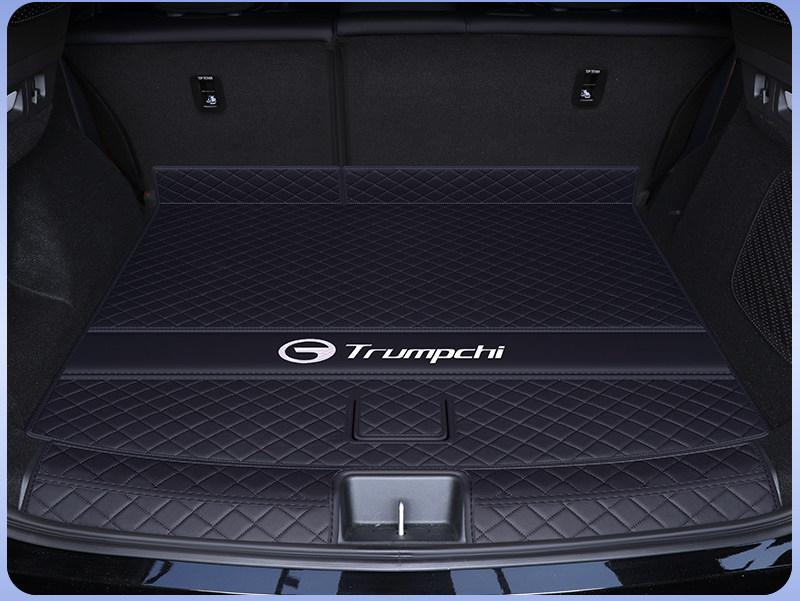 For Trumpchi GAC S7 2025 2026 Car Styling Fully Enclosed Trunk Pad Leather Trunk Mat Backrest Pad Auto Modification Accessories