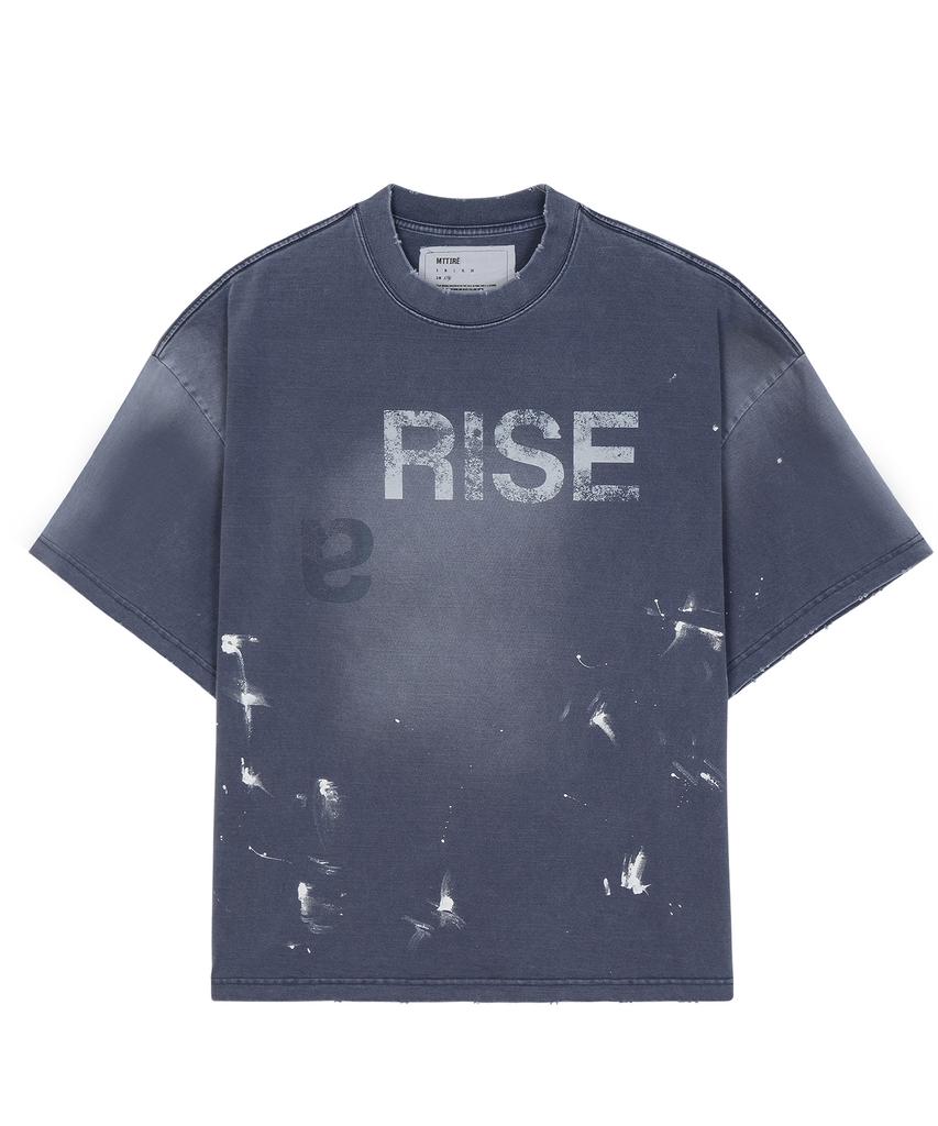 Matile Rise Vintage Oversized T-Shirt / Purple