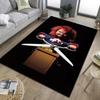 Tappeto Chucky Film Horror 3D Tappetino per Porta Soggiorno Bagno Tappeto per Pavimento Camera da Letto Annabelle Terrore Tappeto Decorativo Regalo di Halloween