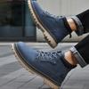 Klassische handgefertigte Leder Herrenstiefel Arbeitsstiefel Outdoor Wanderschuhe Sneaker Hombres Botas Winter High Top Schuhe Anti-Rutsch