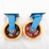 Heavy-Duty Swivel Caster with Iron Core and Thick Nylon Wheel