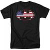 Batman Mens American Flag T-Shirt
