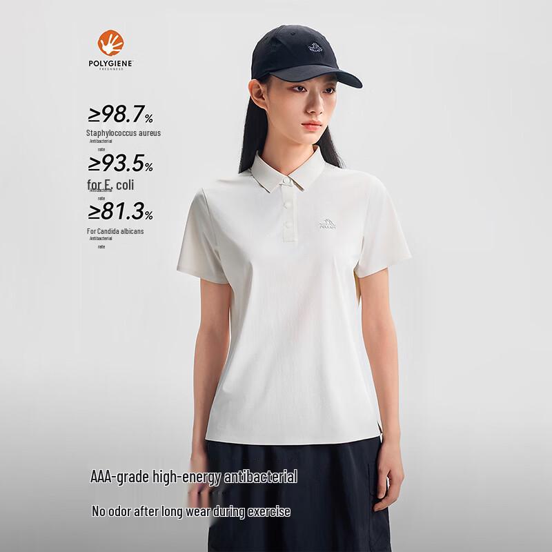 Pelliot Women's Quick-Dry UV Protection Polo T-Shirt
