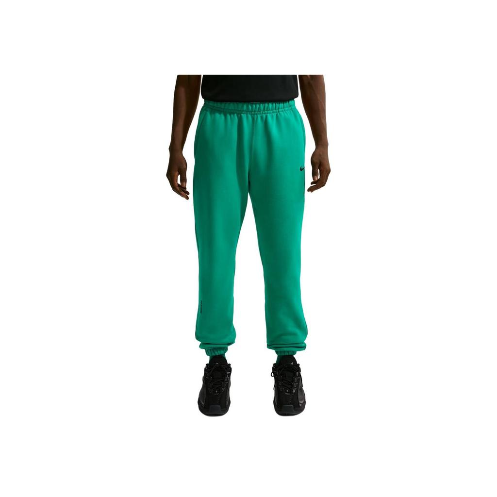 Nike X Nocta Collaboration FW25 Comfortable Skin-Friendly Solid Color Cuffed Casual Pants Unisex bottoms Green HM5765-370