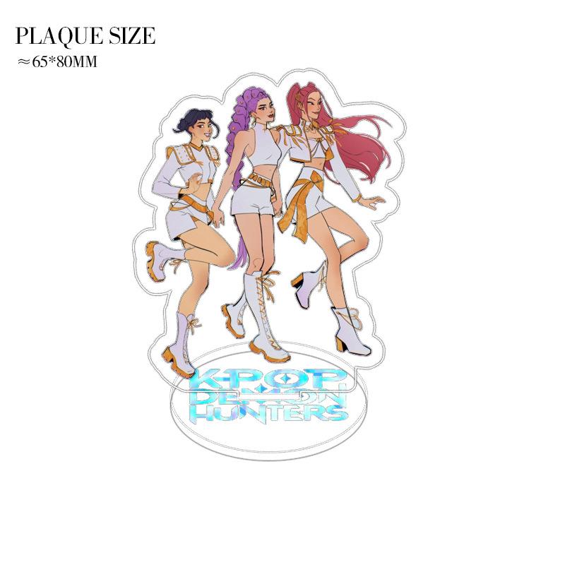 Kpop Dämonenjäger Superstar Acryl Aufsteller Desktop Dekoration Ornament Zubehör Spielzeug für Fans Geschenk