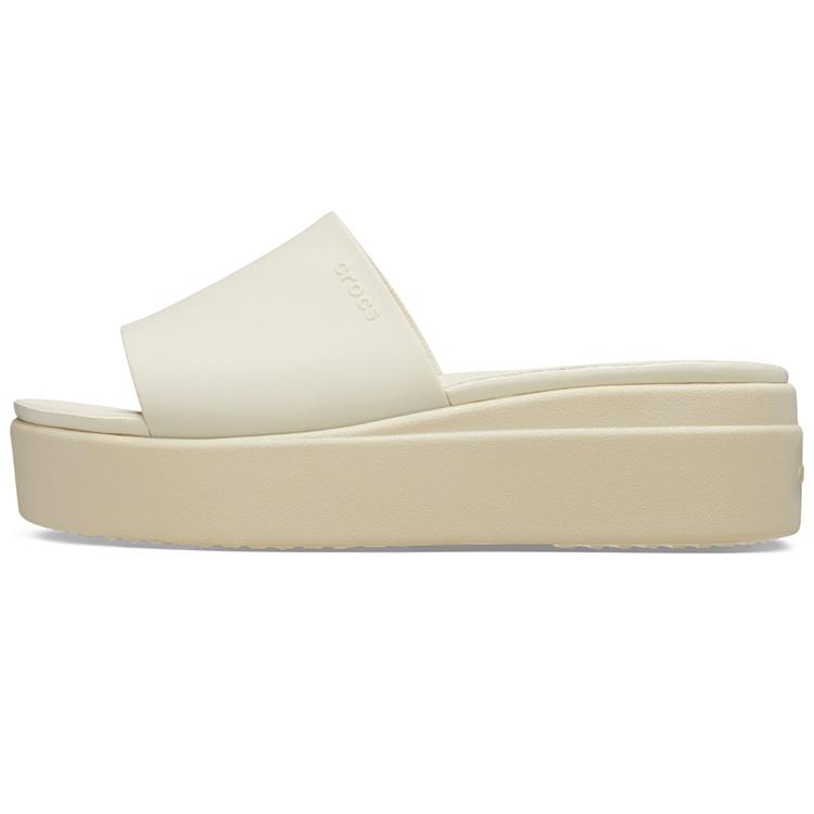 (WMNS) Crocs Brooklyn Slide  White Beige  Women s 208728-2Y2 EU 38-39