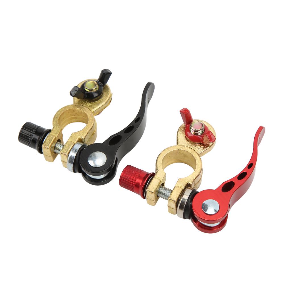 2pcs Battery Quick Release Terminal 16‑18mm Positive Negative Universal Connector for Automobiles RVs Ships