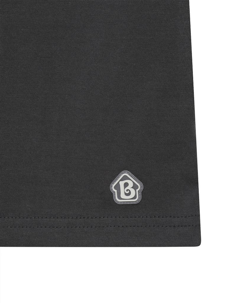 BAUF Angel Square Slim Fit T-Shirt [Charcoal]