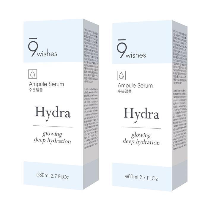 9WISHES Hydra Ampoule 80ml x 2 Moisture Care (39631150)