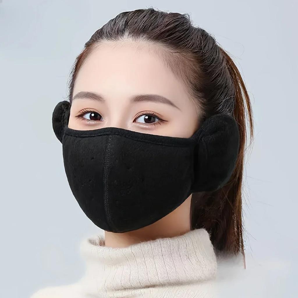1pc-Winter Earmuffs with Windproof Masks Suitable for Both Men and Women, Warm and Breathable Masks for Outdoor Activities