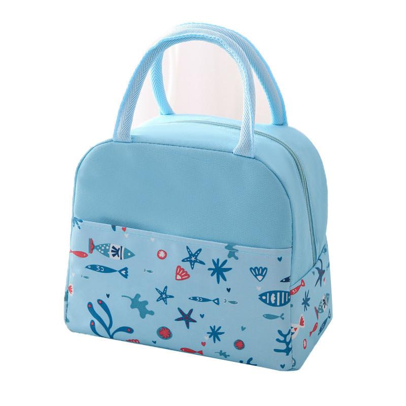 Heavy Duty Lunch Box Reusable Lunch Bags Cute Lunchboxes Kawaii Animal Lunch Bag Cooler for Picnic Office Work Travel