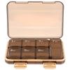 Mini Weekly Portable Pill Box Medicine Organizer Compact Pocket-Size Medicine Storage Case Travel Medication Holder Daily