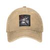 Mexican Catrina Girl Day Of The Dead Sugar Skull Washed Denim Cap Baseball Caps Adjustable Hat Summer Unisex Baseball Hats