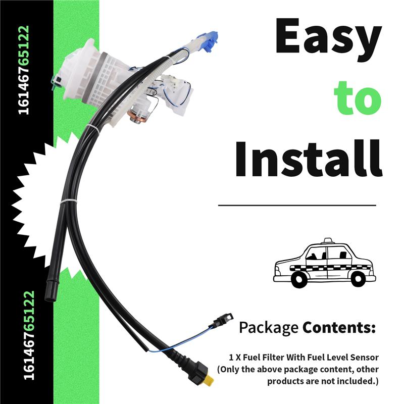 

Car Fuel Filter Featuring Fuel Level Sensor 16146765122 For MINI COOPER R50, R53