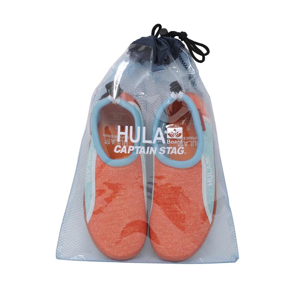 Captain Stag Marine Aqua Water Large Orange x Storage Bag HULA Shoes, Shoes, Shoes, Unisex, Size, 26-27.5cm, Blue, Included, UX-1102