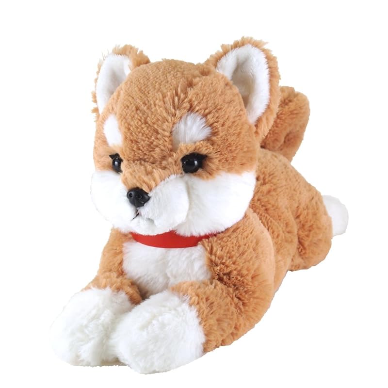 

SUN LEMON Shiba Inu Lap Dog Plush Toy, Beige, Small, P-3052