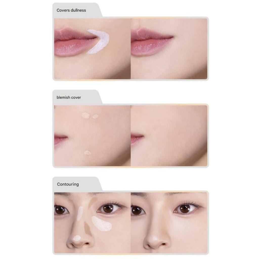 [The Saem] Cover Perfection Triple Pot Concealer 13.5g