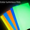 Large Self-Luminous A4 Fluorescent Film for Engraving & Die-Cut Stickers