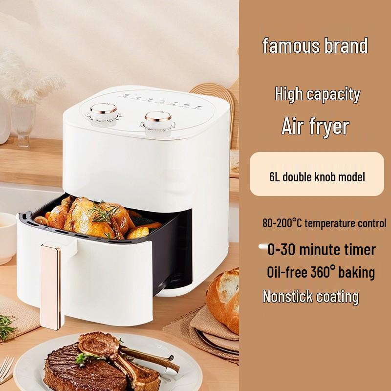 Large Capacity Multifunctional Air Fryer & Electric Oven with Visual Display