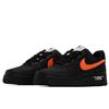 Nike Air Force 1 Guerriero Nero, Techwear Urbano Arancione Resistente all'Abrasione Resistente all'Abrasione Scarpe Basse da Skateboard HQ4987-010(SquadraA-)