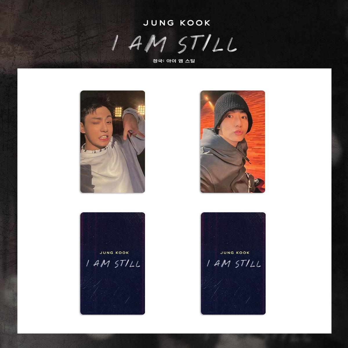 JK Movie Photocard: I AM STILL Documentary Merchandise - Jeon Jungkook Polaroid