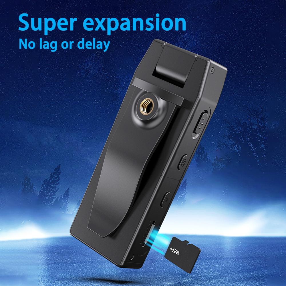 1080P Digital Law Enforcement Recorder, High-Definition Night Vision Action Video, Small Portable Duty Camera