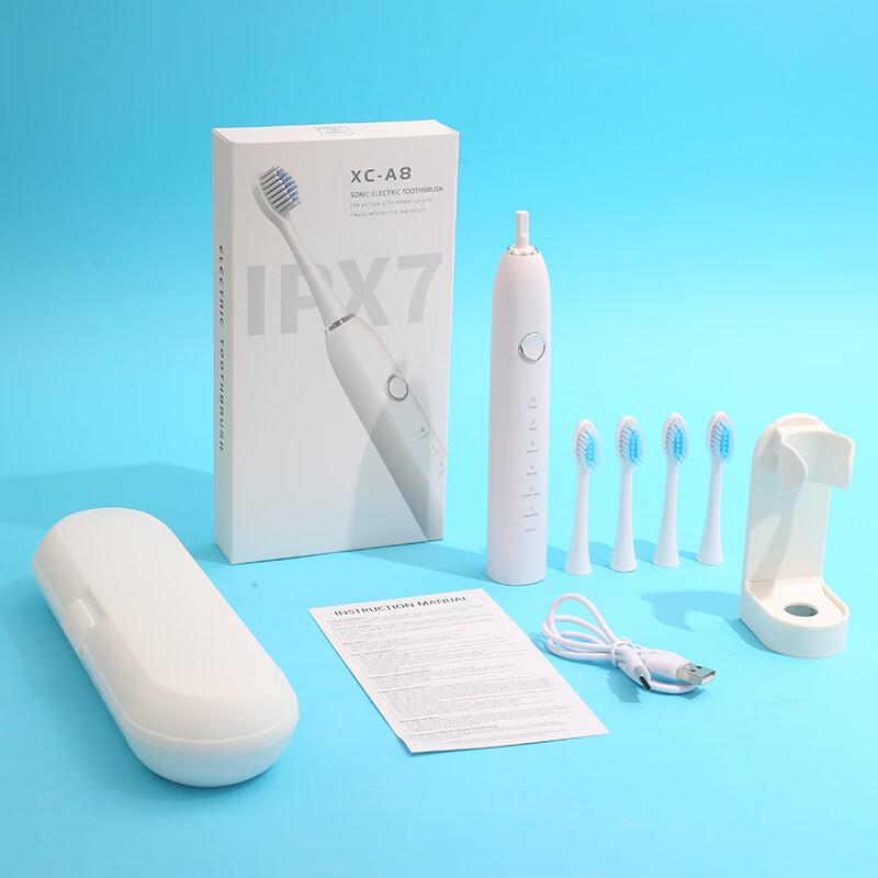 

Rechargeable Sonic Electric Toothbrush with Oral Irrigator
